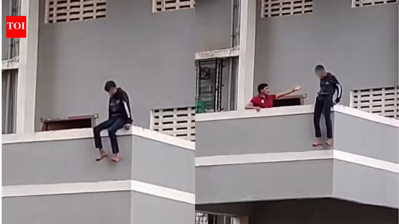 Frustrated by parents’ frequent fights, youth attempts suicide from Mumbai building; saved by neighbours | Mumbai News