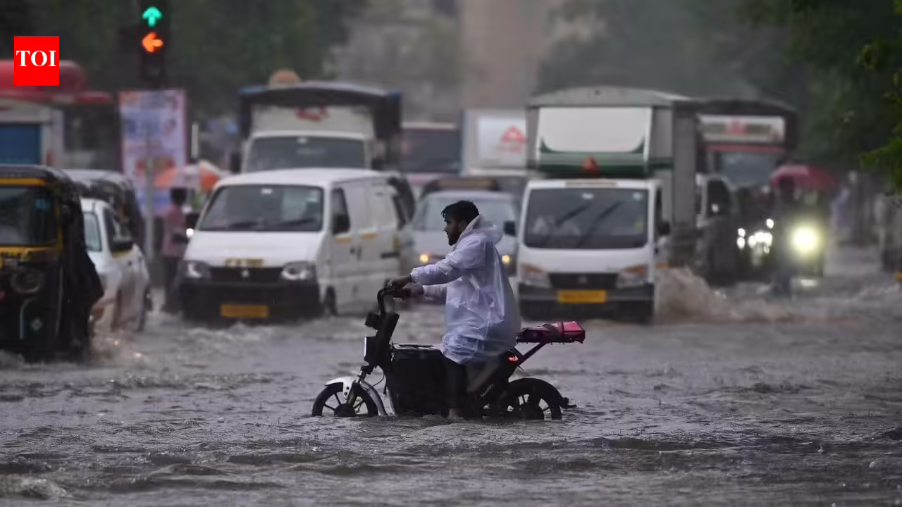 Heavy rain disrupts traffic movement in parts of Mumbai | Mumbai News