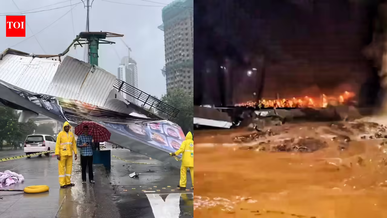 Monsoon pounds Mumbai: 7 dead, transport crippled, legislature adjourned; city braces for high tide | Mumbai News