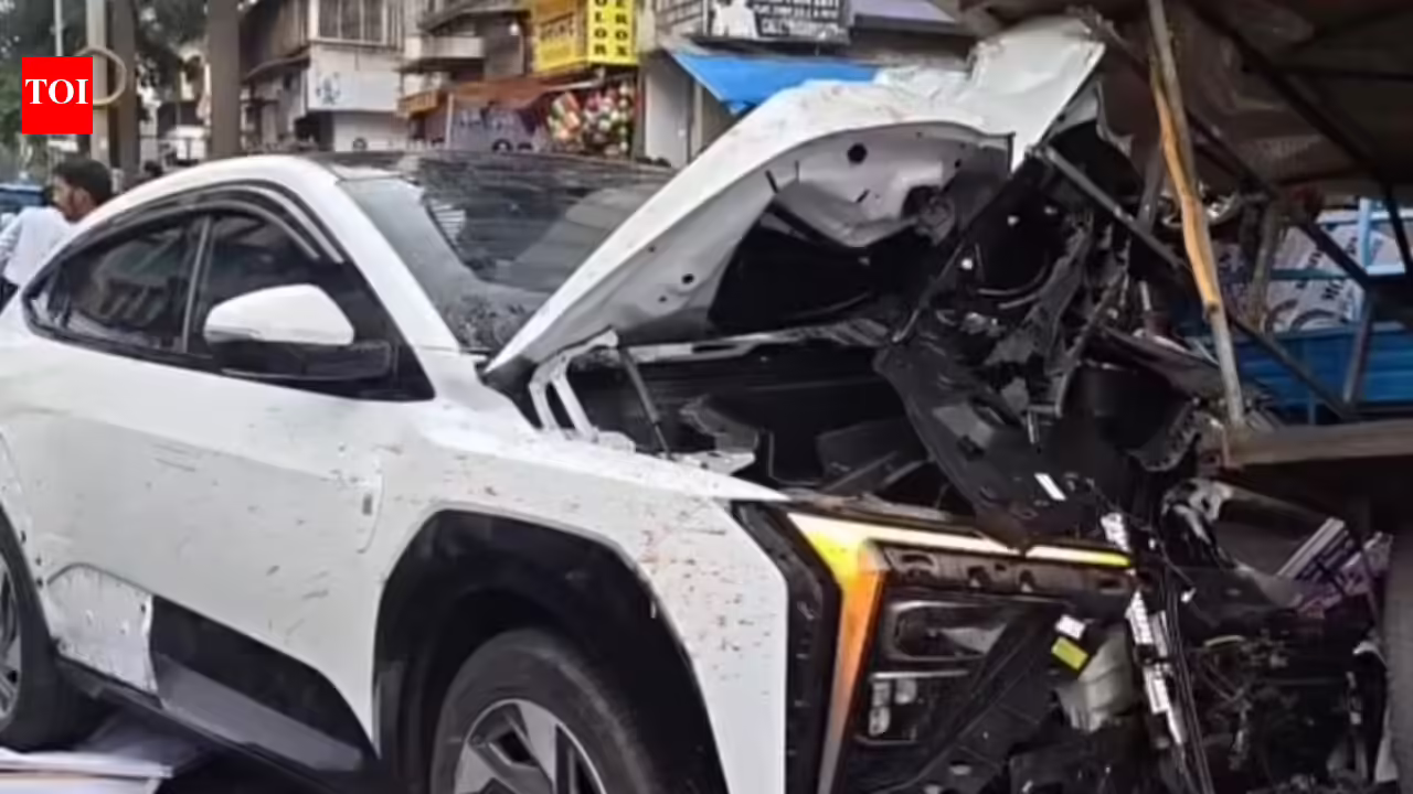 Absconding builder’s son driving SUV held nine hours after fatal accident in Taloja | Mumbai News