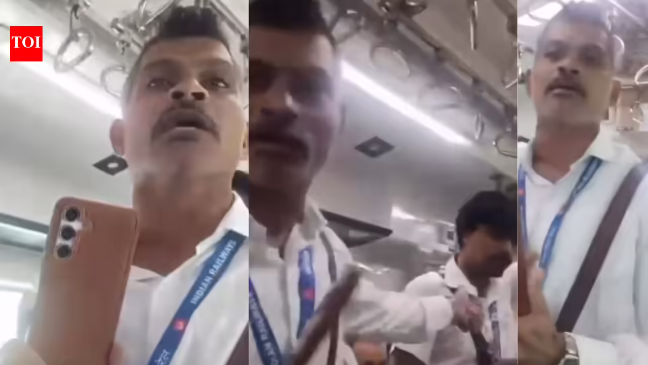 Watch: Passenger, TC clash over Marathi language on Mumbai local; Railway authorities order probe | Mumbai News