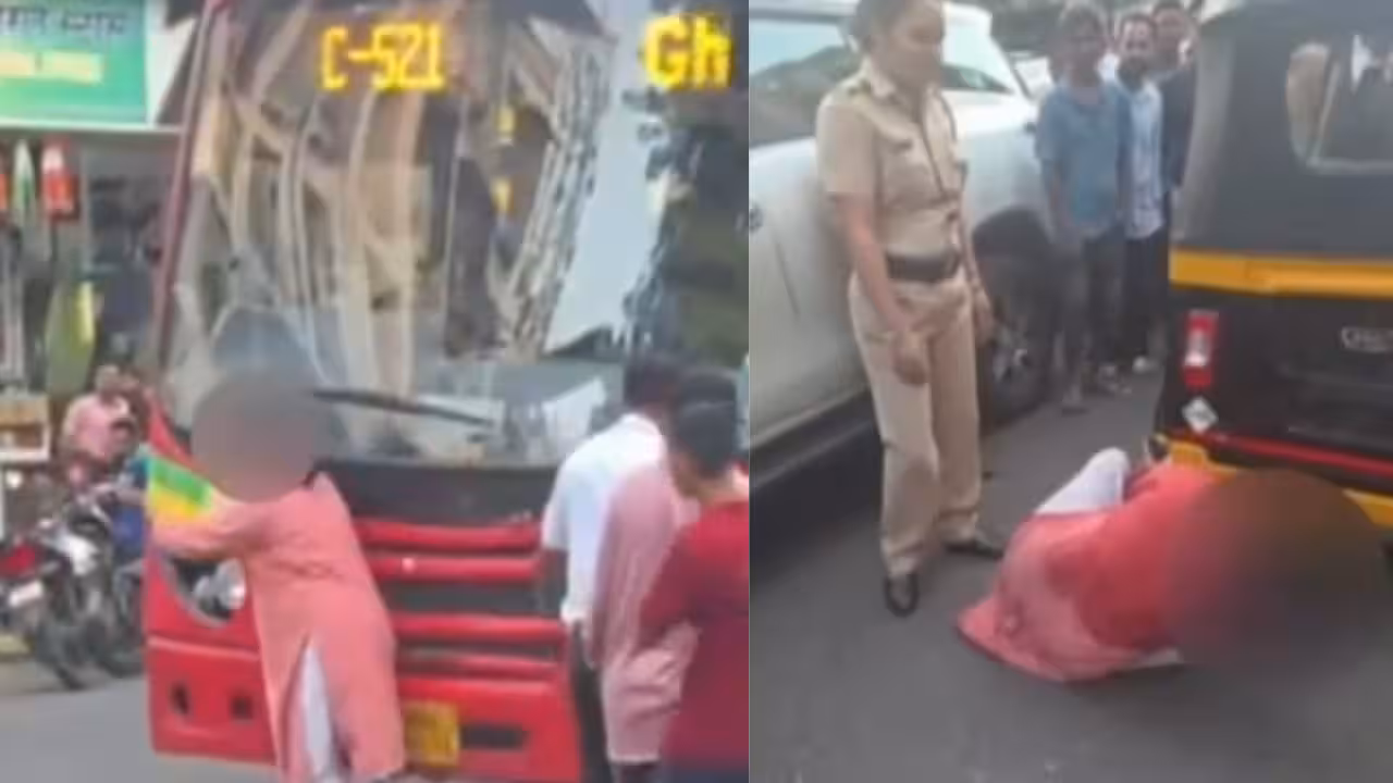 Drunk woman causes traffic chaos in Navi Mumbai’s Ghansoli, detained | Mumbai News