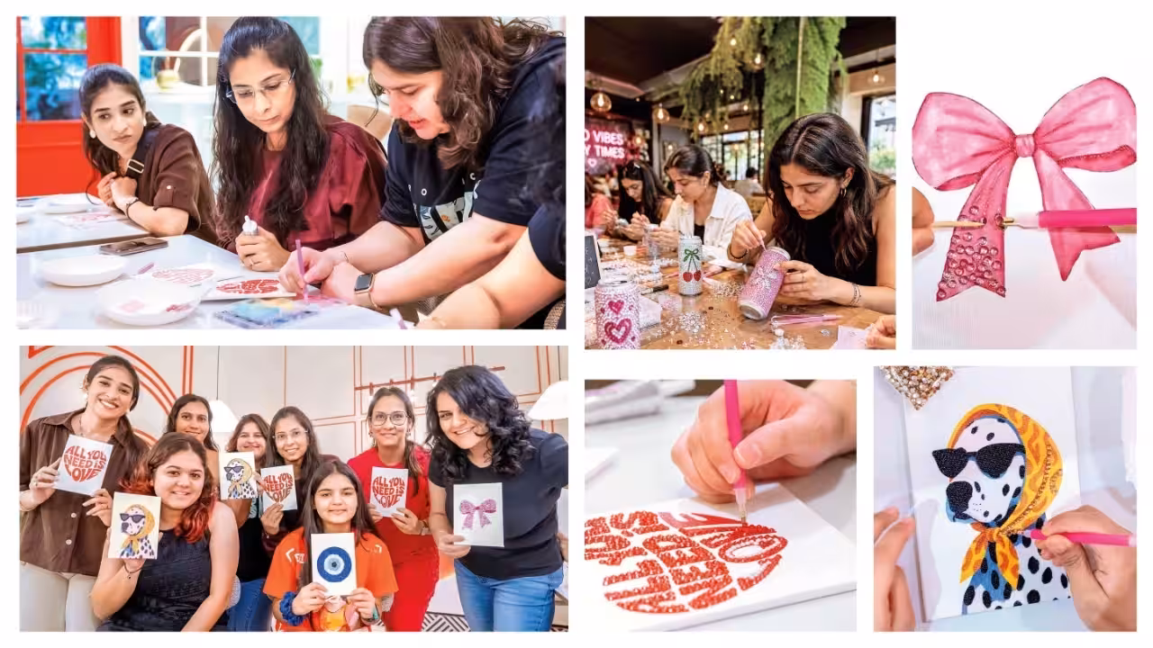 Bling it on Mumbai: This new craft obsession is all about the sparkle | Mumbai News