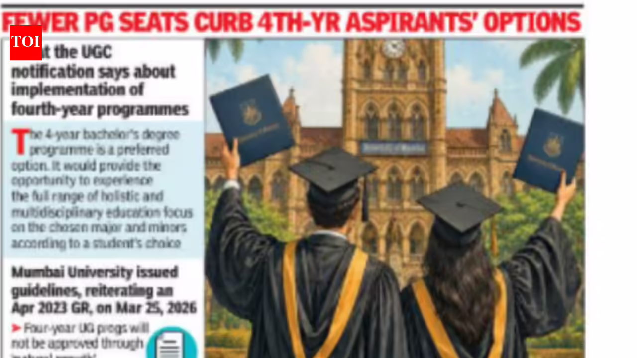 Fourth-year programmes face bumpy rollout in Mumbai University | Mumbai News
