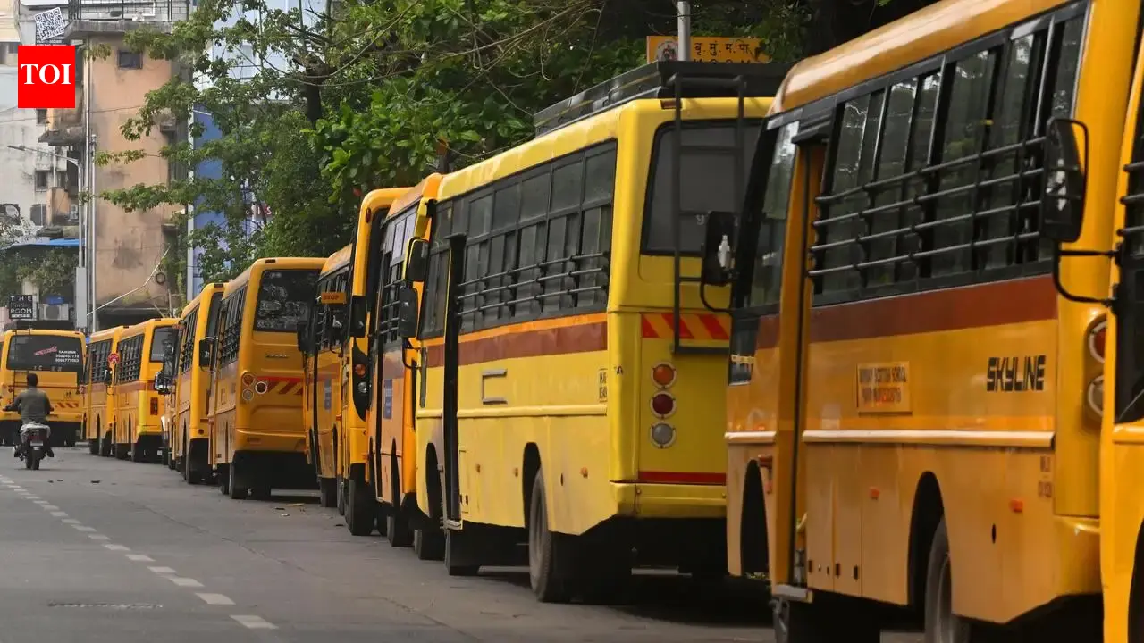 School bus operators oppose seat belt, panic button mandate in Maharashtra’s newly notified policy; parents raise concern on 20-year bus life extension | Mumbai News