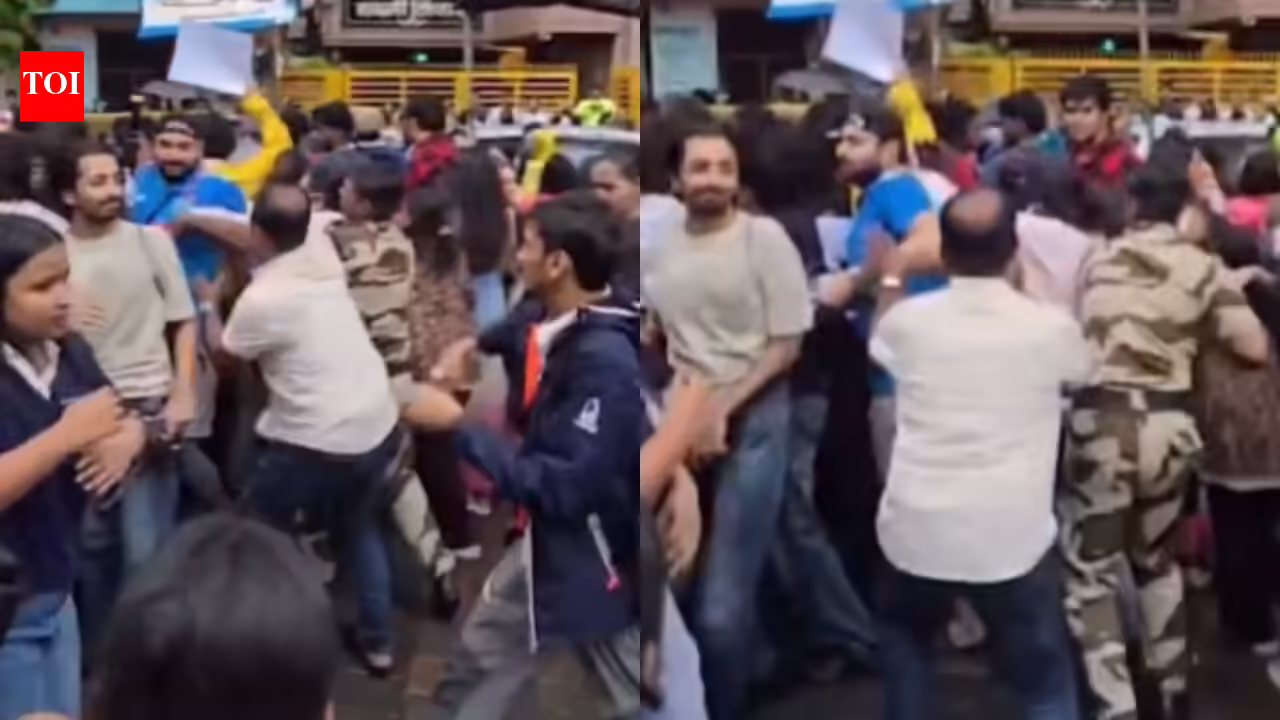 Mumbai Police clarifies viral protest video, denies allegations of misconduct | Mumbai News