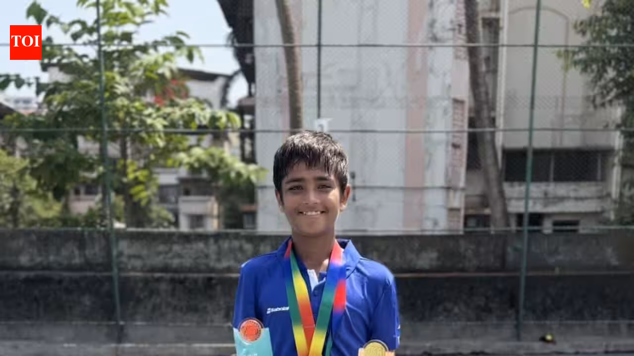 Navi Mumbai teen crowned India No 1 and Asia No 2 in Under-14 Tennis | Mumbai News