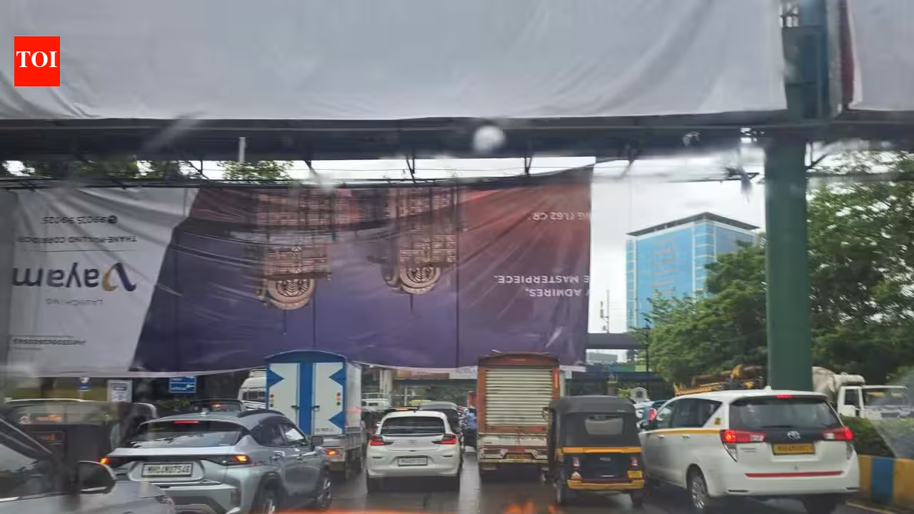 Loose Hoarding Sparks Fresh Safety Concerns in Thane | Mumbai News