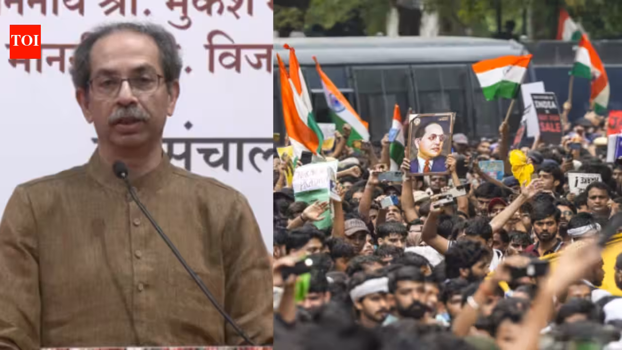 ‘Even Shivaji was called Chuha by Mughals’: Uddhav Thackeray on ‘cockroach’ jibe at NEET protesters | Mumbai News