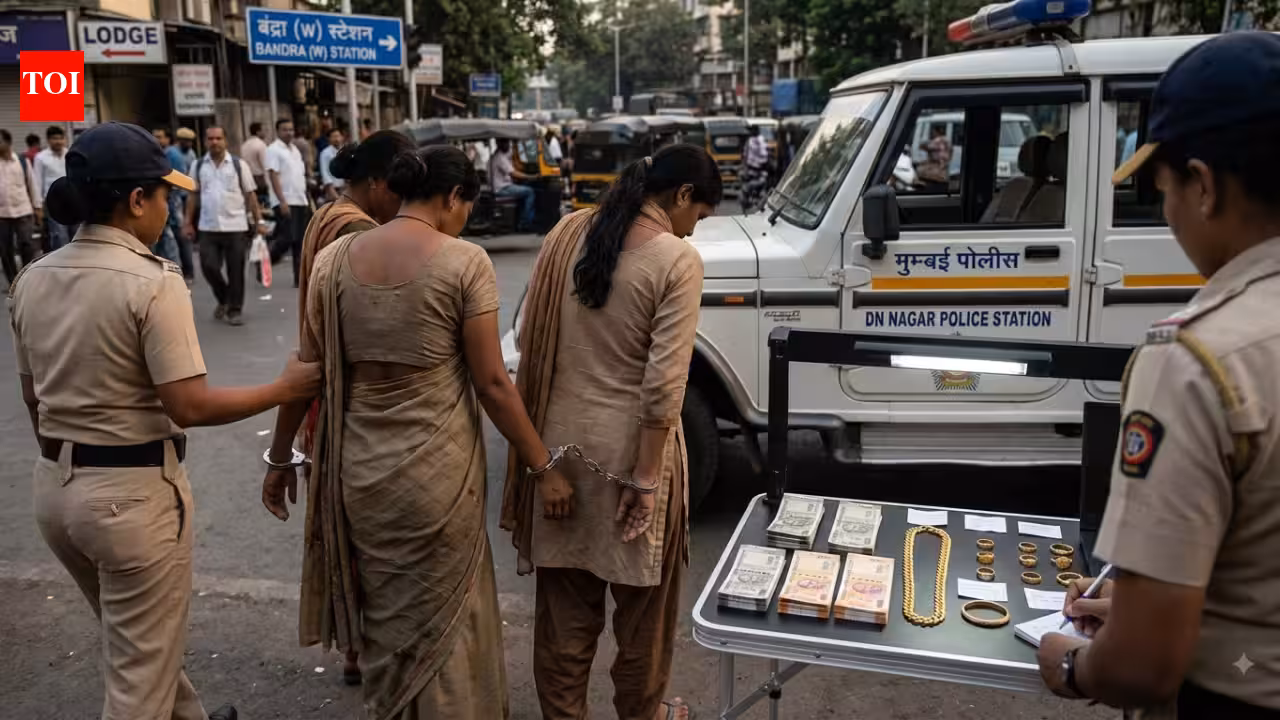 3 women, 2 robberies, 48 hours: Mumbai cops bust MP trio before train getaway | Mumbai News
