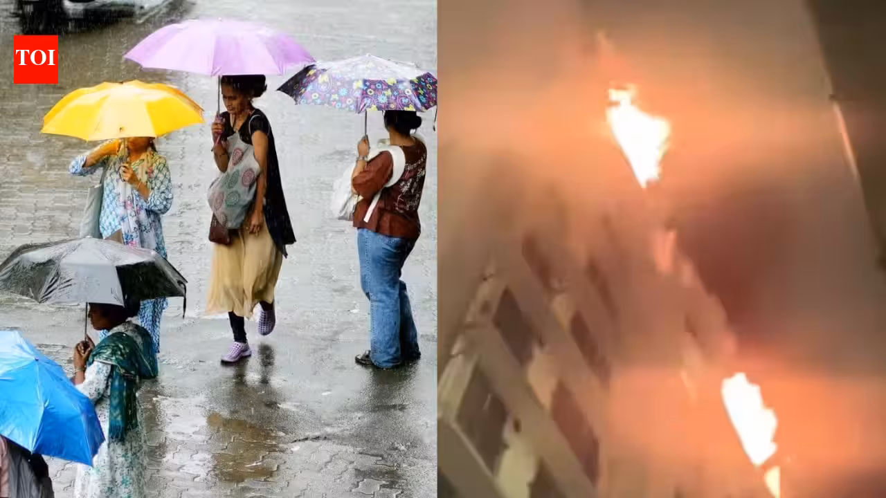 Heavy rain crosses 2,000mm, Vile Parle fire kills two, BRICS city conclave underway: Mumbai top trends today | Mumbai News